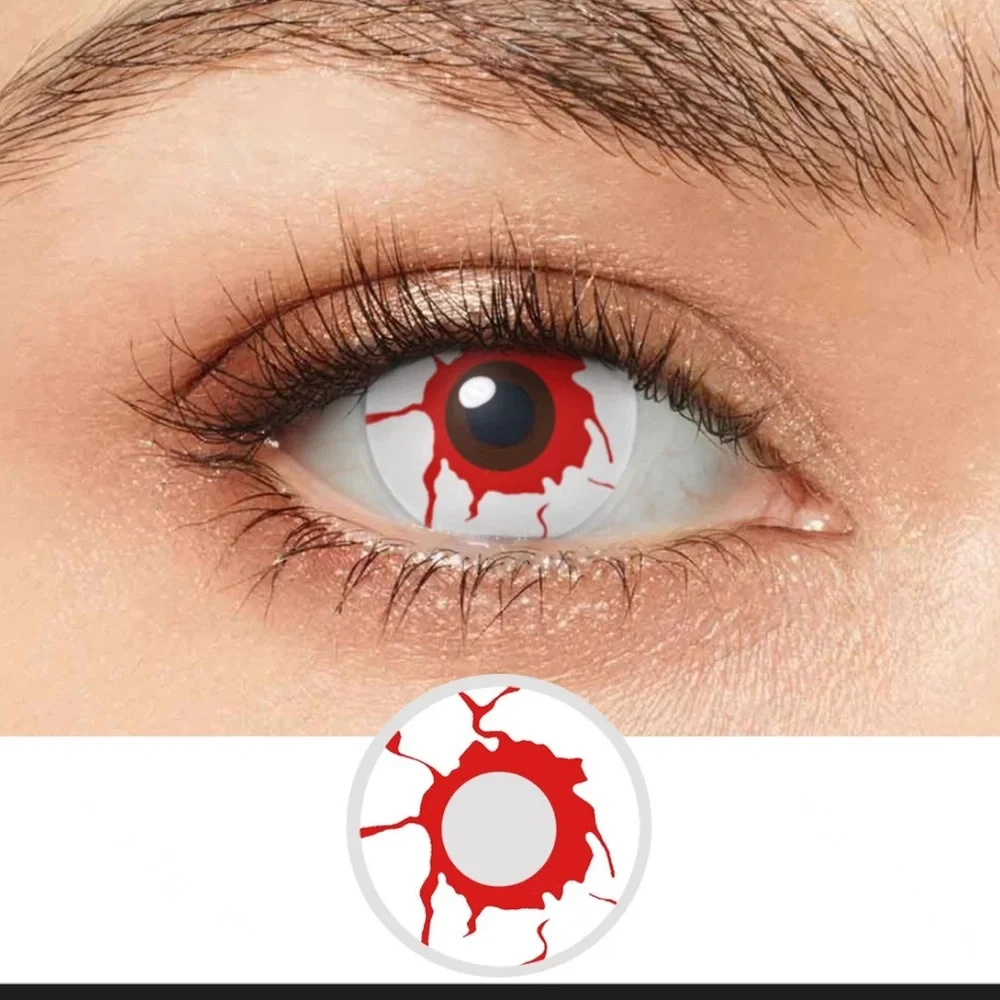 Bloodshot Halloween Cosplay Eye Lens